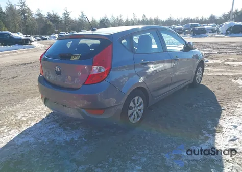 2015 Hyundai Accent Gs из США, поврежденный, VIN KMHCT5AE3FU233475